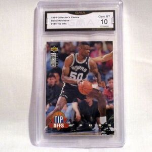 1994-95 Collector's Choice #189 David Robinson